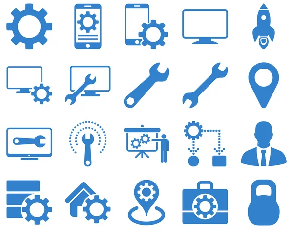 Settings and Tools Icons — Stock Photo, Image