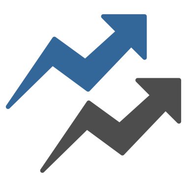 İş Bicolor kümesi'nden Eğilimler simgesi