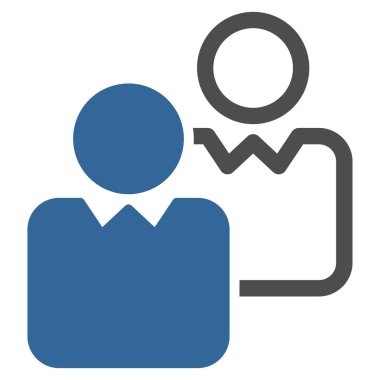 İstemciler iş Bicolor ayarla simgesini