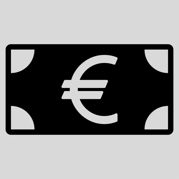 Euro-bankjegy ikon üzleti Bicolor be — Stock Vector