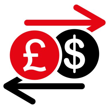 Para değişimi simgesi iş Bicolor kümesi'nden