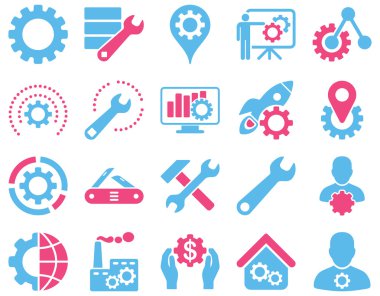 Ayarları ve araçları simgeler