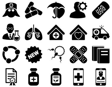 Tıbbi bicolor simgeler