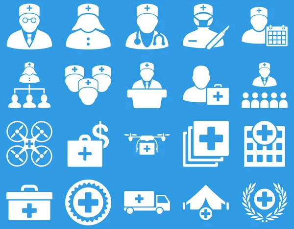 Conjunto de iconos médicos — Vector de stock