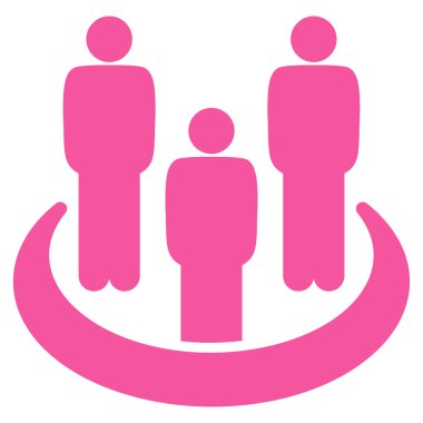 İş Bicolor kümesi'nden sosyal grup simgesi