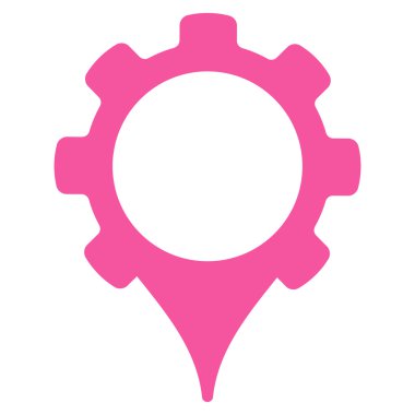 İş Bicolor kümesi'nden GPS ayarları simgesi