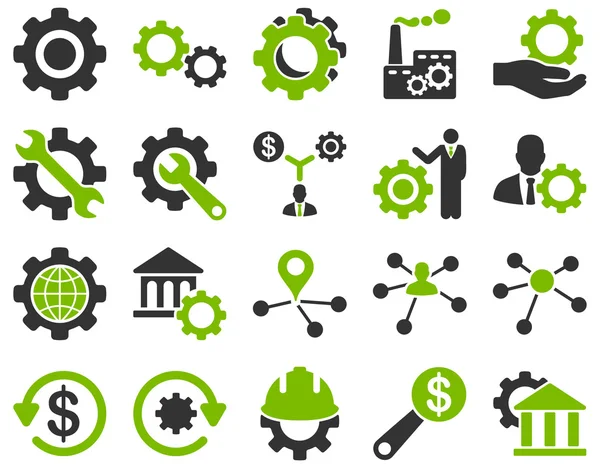 Ayarları ve araçları simgeler