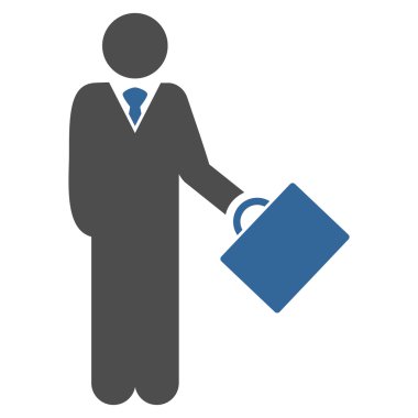 İş Bicolor kümesi'nden işadamı simgesi