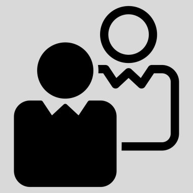 İstemciler iş Bicolor ayarla simgesini