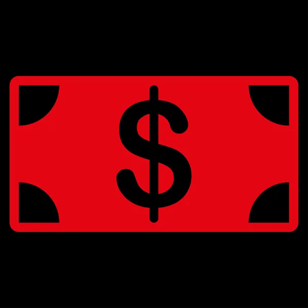 Banknotensymbol aus dem Business-Bicolor-Set — Stockvektor