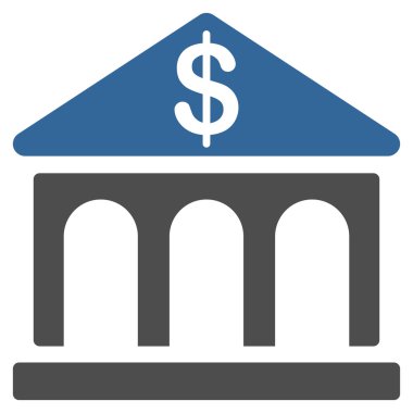 Banka iş Bicolor ayarla simgesini