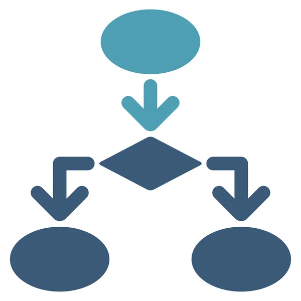 Stroomdiagram pictogram van Commerce Set — Stockfoto