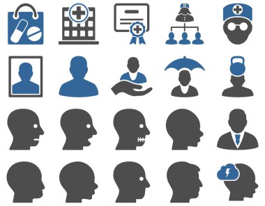 Tıbbi bicolor simgeler