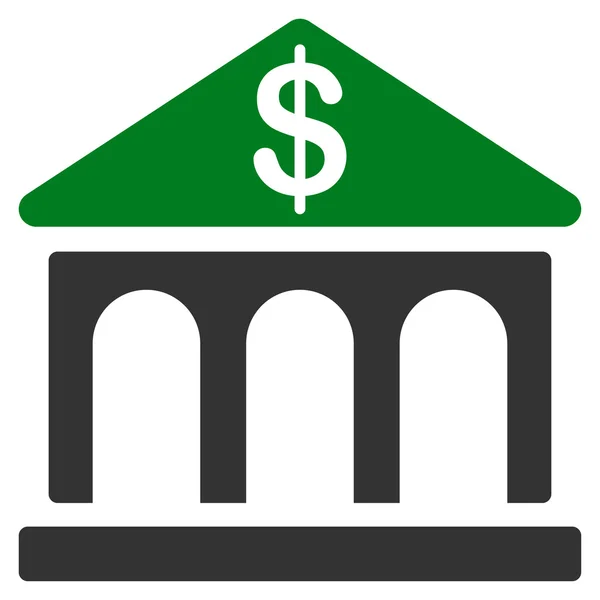 Ikona banku z firmy Bicolor zestaw — Wektor stockowy
