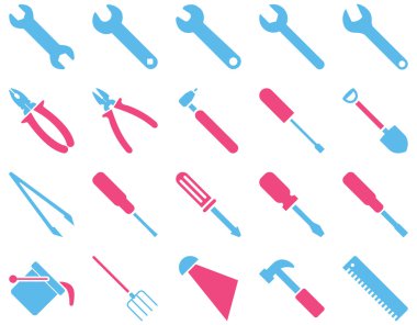 Ekipman ve araçları simgeler