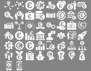 Euro iş ikonları/simgeleri