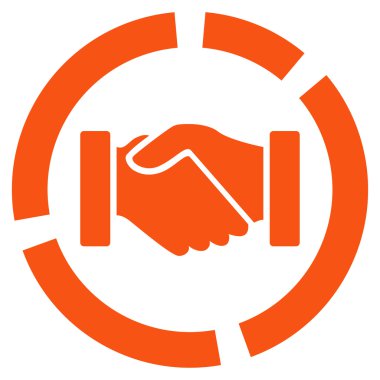 İş Bicolor kümesi'nden satın alma diyagram simgesi