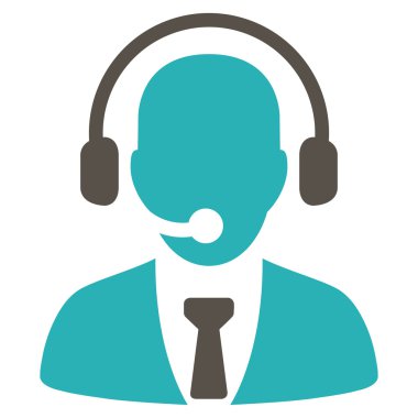 Arama Merkezi simgesi iş Bicolor kümesi'nden