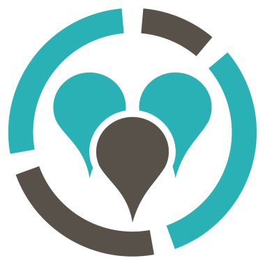 Geo diyagram simgesi iş Bicolor kümesi'nden