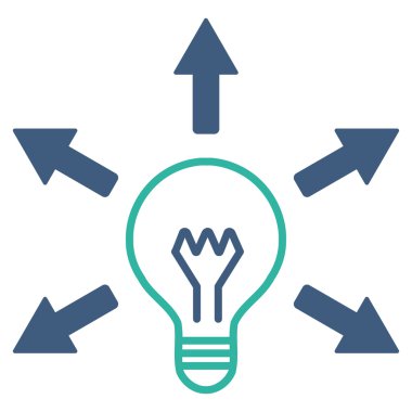 Fikir simgesi iş Bicolor kümesi'nden