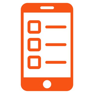 İş Bicolor kümesi'nden telefon test simgesi