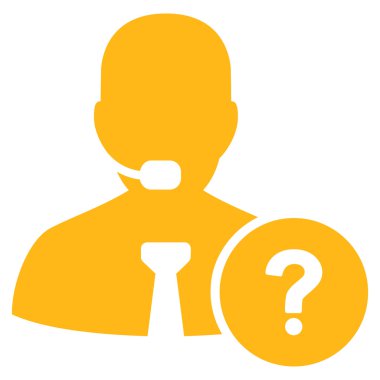 Çevrimiçi destek simgesi iş Bicolor kümesi'nden