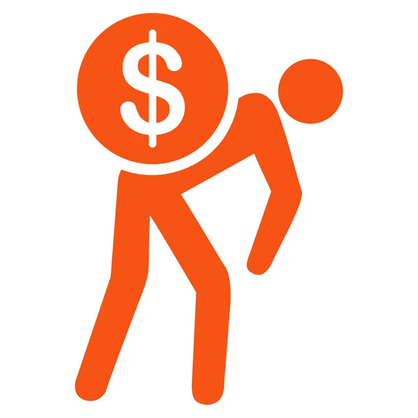 Icône de messagerie d'argent de Business Bicolor Set — Image vectorielle