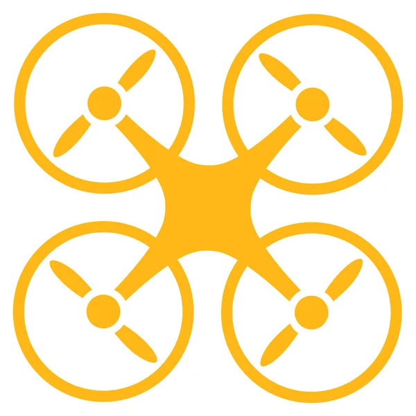 stock vector Nanocopter icon from Business Bicolor Set