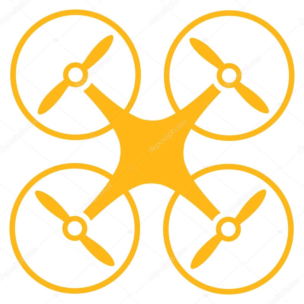 Copter icon from Business Bicolor Set