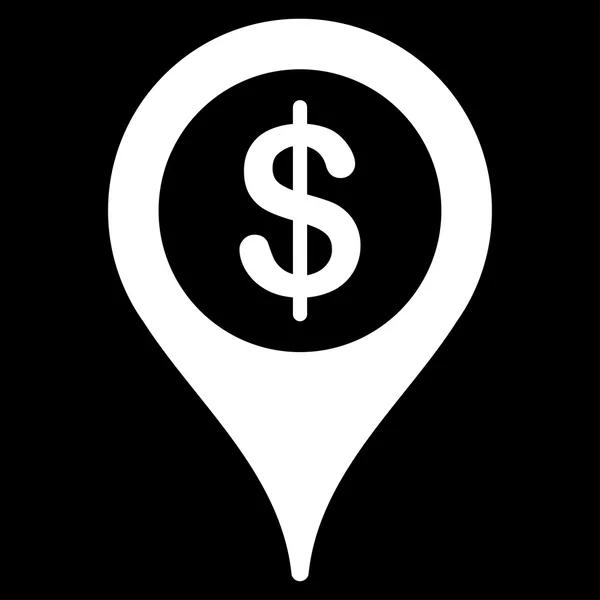 Icône de localisation bancaire de Business Bicolor Set — Image vectorielle