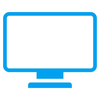 flat monitör simgesini