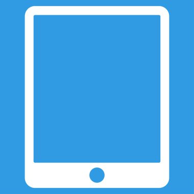 Tablet Düz Simgesi