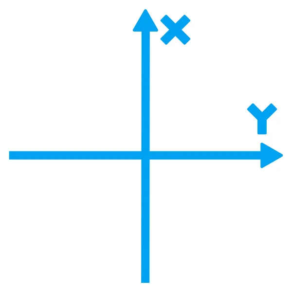 Ícone plano do eixo — Fotografia de Stock