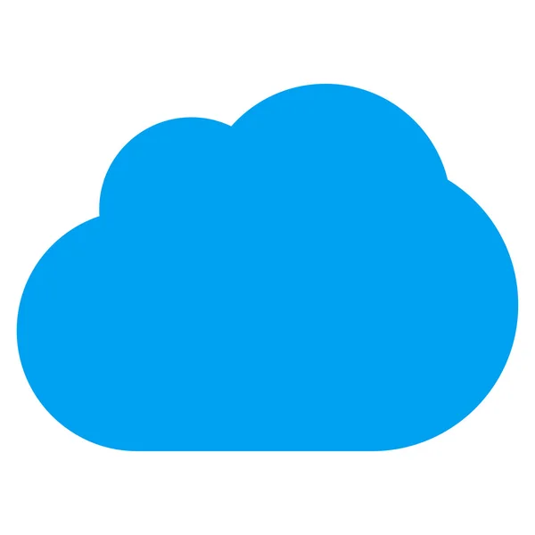 Icono plano de nube — Foto de Stock