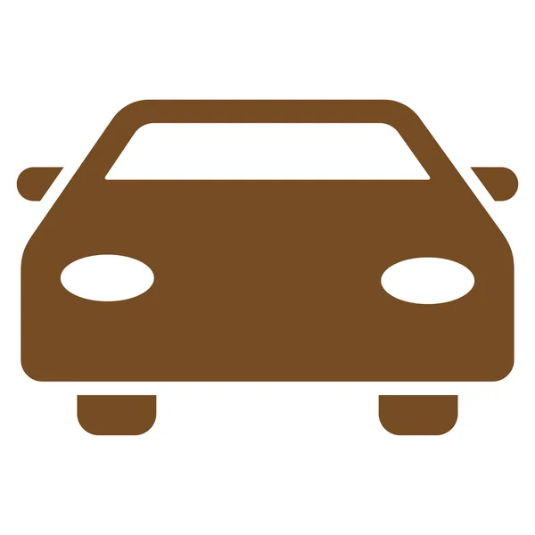 Płaski ikona samochodu — Zdjęcie stockowe