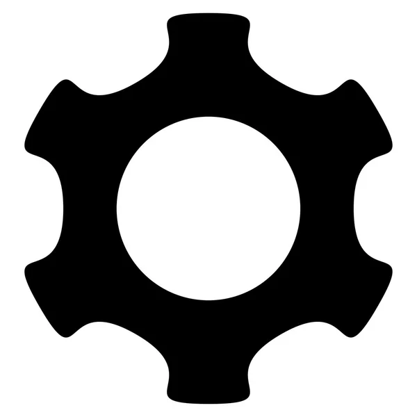 Gear Flat Icon — Stock Photo, Image