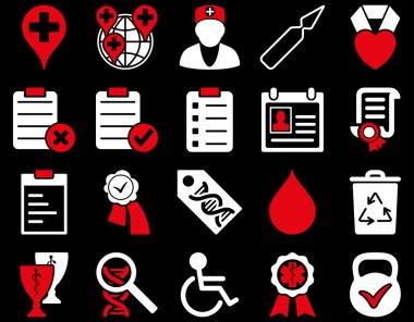 Tıbbi bicolor simgeler