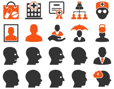 Tıbbi bicolor simgeler