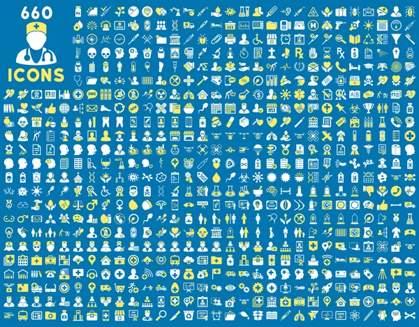 Icônes vectorielles médicales — Image vectorielle