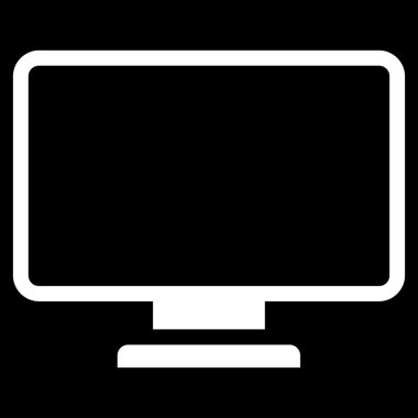 flat monitör simgesini
