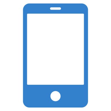 Akıllı Telefon Düz Simgesi