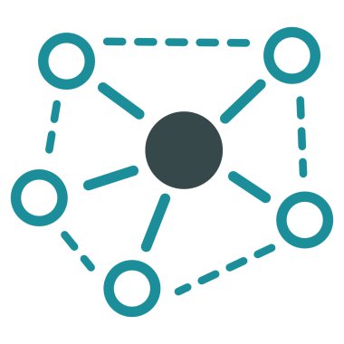 Molekül bağlantıları simgesi