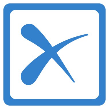 Düz simgesi reddetmek