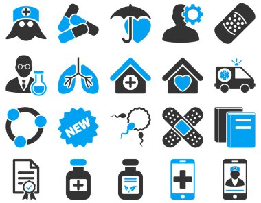 Tıbbi bicolor simgeler