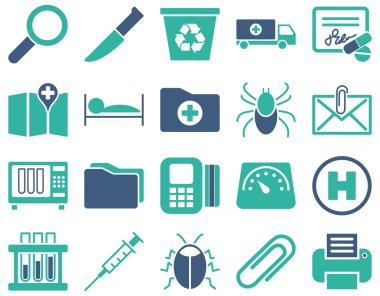 Tıbbi bicolor simgeler