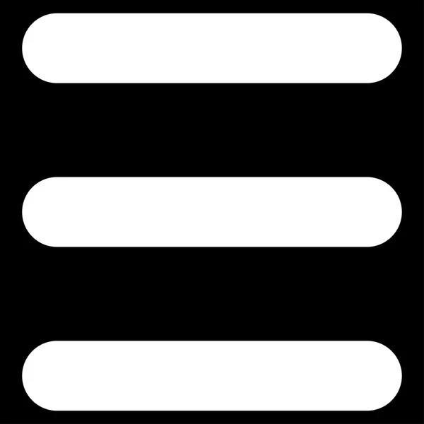 Płaskie ikonę menu — Zdjęcie stockowe