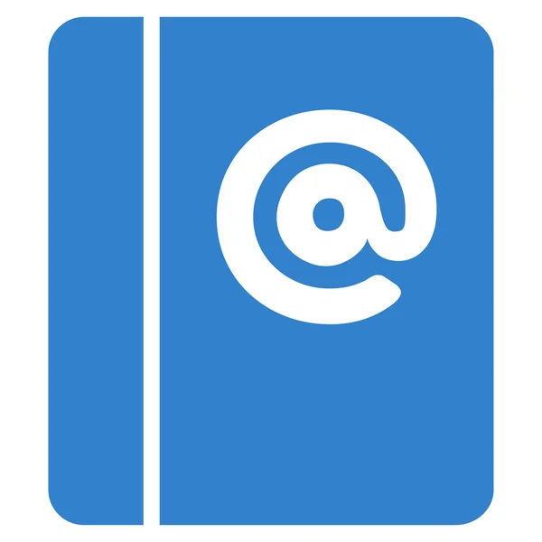 Emails Flat Icon — Stock Photo, Image