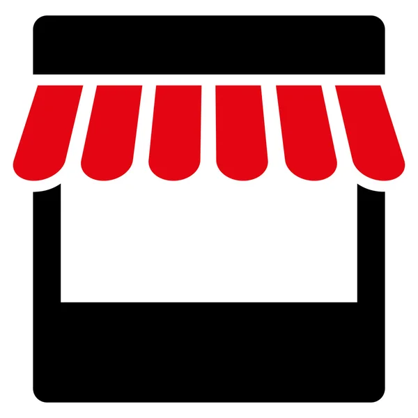 Store Flat Icon — Stock Photo, Image