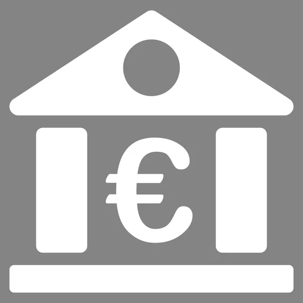 Pictogram bankgebouw — Stockfoto