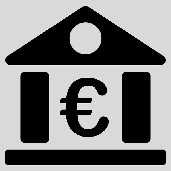 Pictogram bankgebouw — Stockfoto